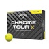 Callaway Chrome Tour X Golfbälle, gelb