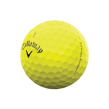 Callaway Chrome Tour X Golfbälle, gelb