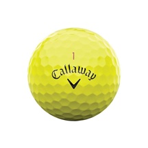 Callaway Chrome Tour X Golfbälle, gelb