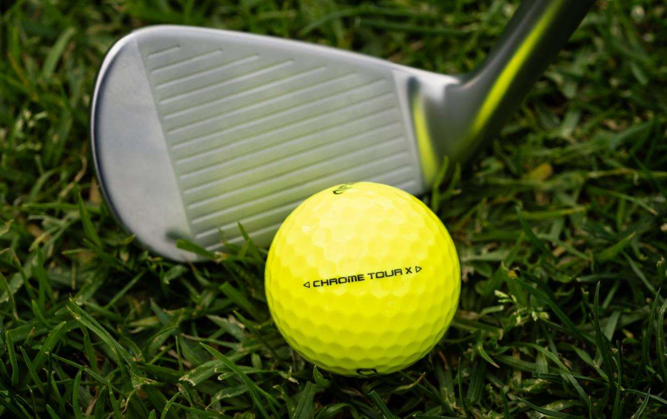 Callaway Chrome Tour X Golfbälle, gelb