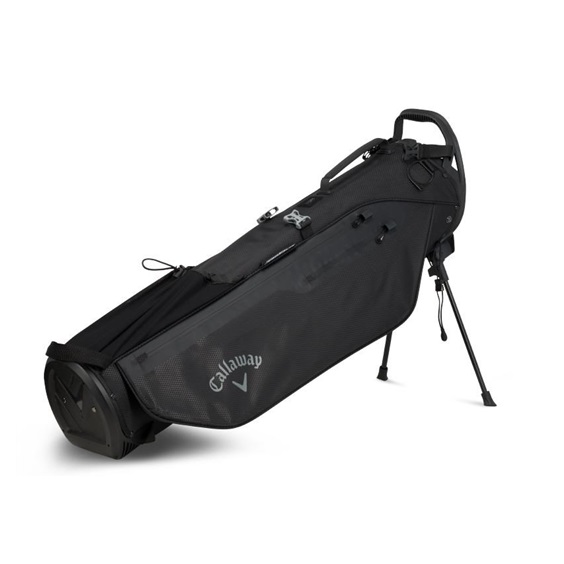 Callaway Par 3 HD Carry + Double Strap Pencilbag, schwarz