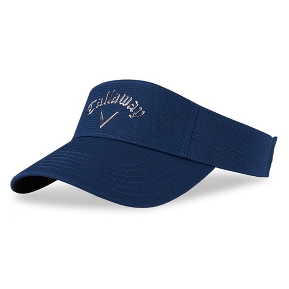 Callaway Liquid Metal Golf Visor, dunkelblau/silber
