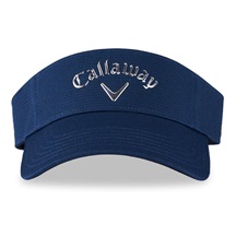 Callaway Liquid Metal Golf Visor, dunkelblau/silber