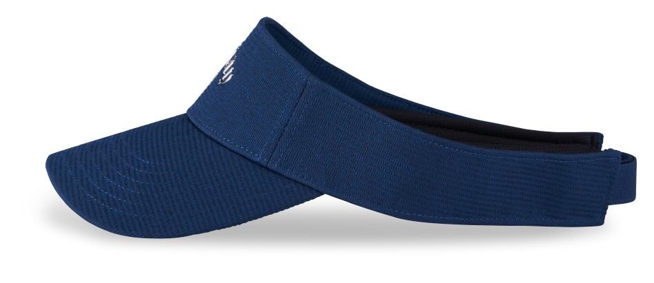 Callaway Liquid Metal Golf Visor, dunkelblau/silber