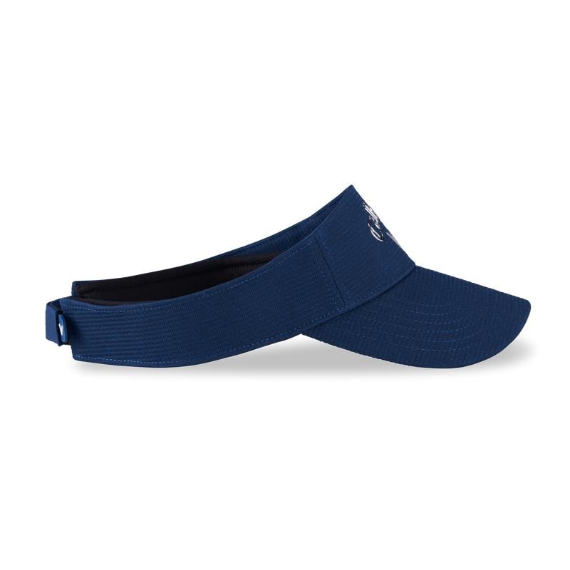Callaway Liquid Metal Golf Visor, dunkelblau/silber