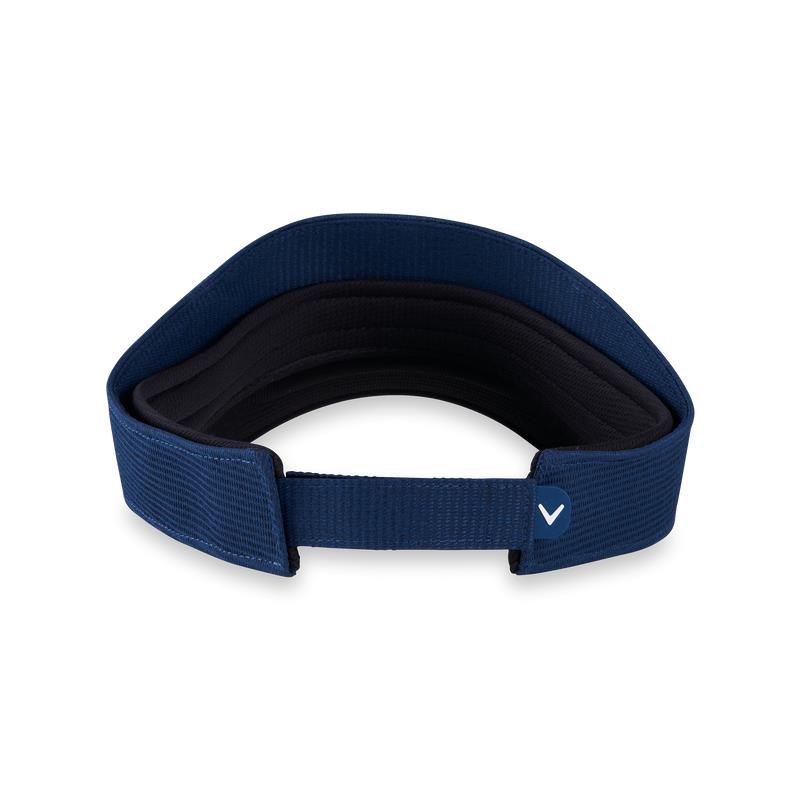 Callaway Liquid Metal Golf Visor, dunkelblau/silber