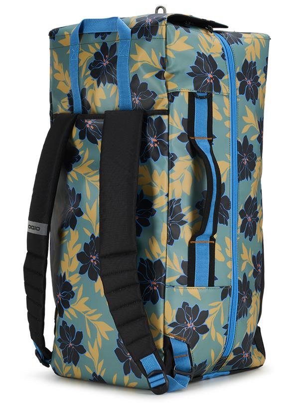 Ogio Utility 40L Duffel Sporttasche, green flower party
