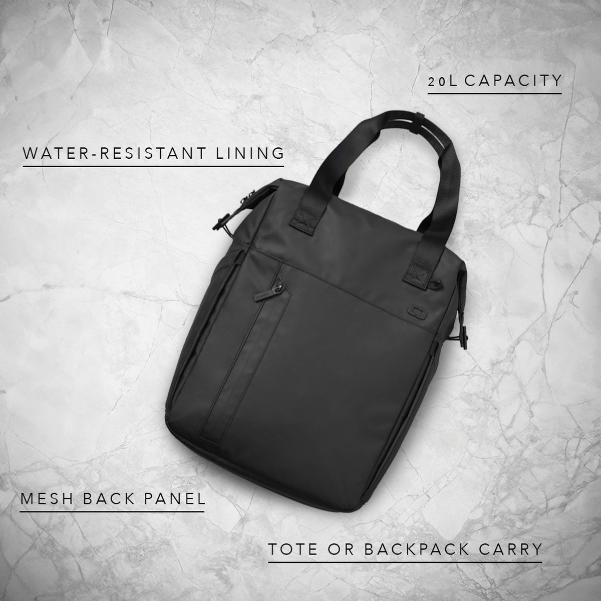 Ogio Pace Pro Cooler Tote 20L Kühltasche, schwarz