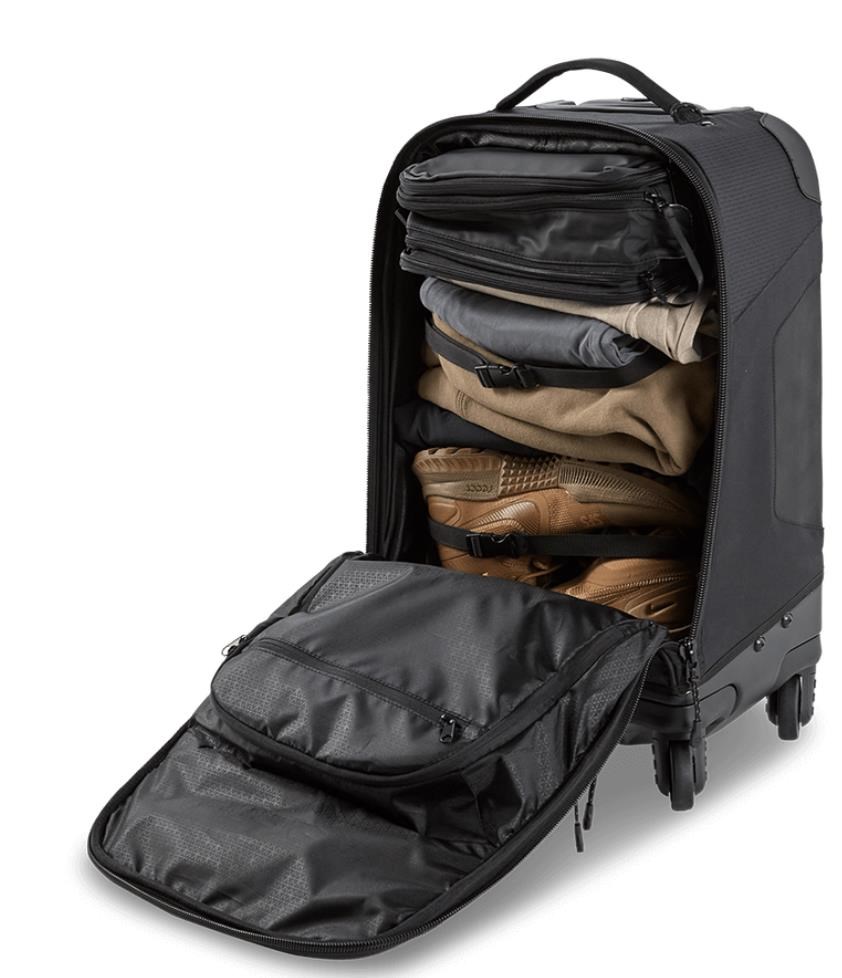 Ogio Renegade 22" 4-Wheel Travel 33L Reisetasche, schwarz