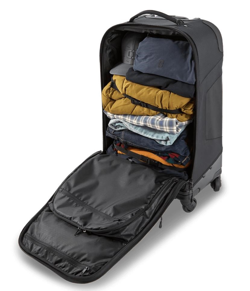 Ogio Alpha Renegade 26" 4-wheel Reisetasche, schwarz