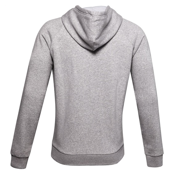 Under Armour Rival Fleece Big Logo Hoodie Herren Sweatshirt, grau