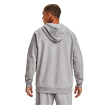 Under Armour Rival Fleece Big Logo Hoodie Herren Sweatshirt, grau