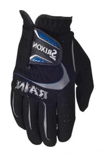 Srixon Rain Herren Golfhandschuhe (Paar), schwarz