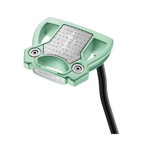 TaylorMade Spider Tour X Double Bend Putter, ice mint