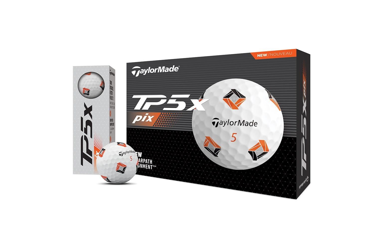 TaylorMade TP5x pix 3.0 Golfbälle