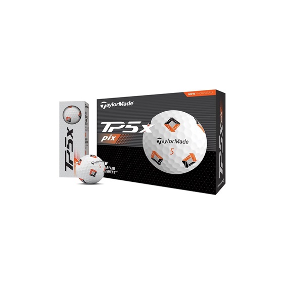 TaylorMade TP5x pix 3.0 Golfbälle