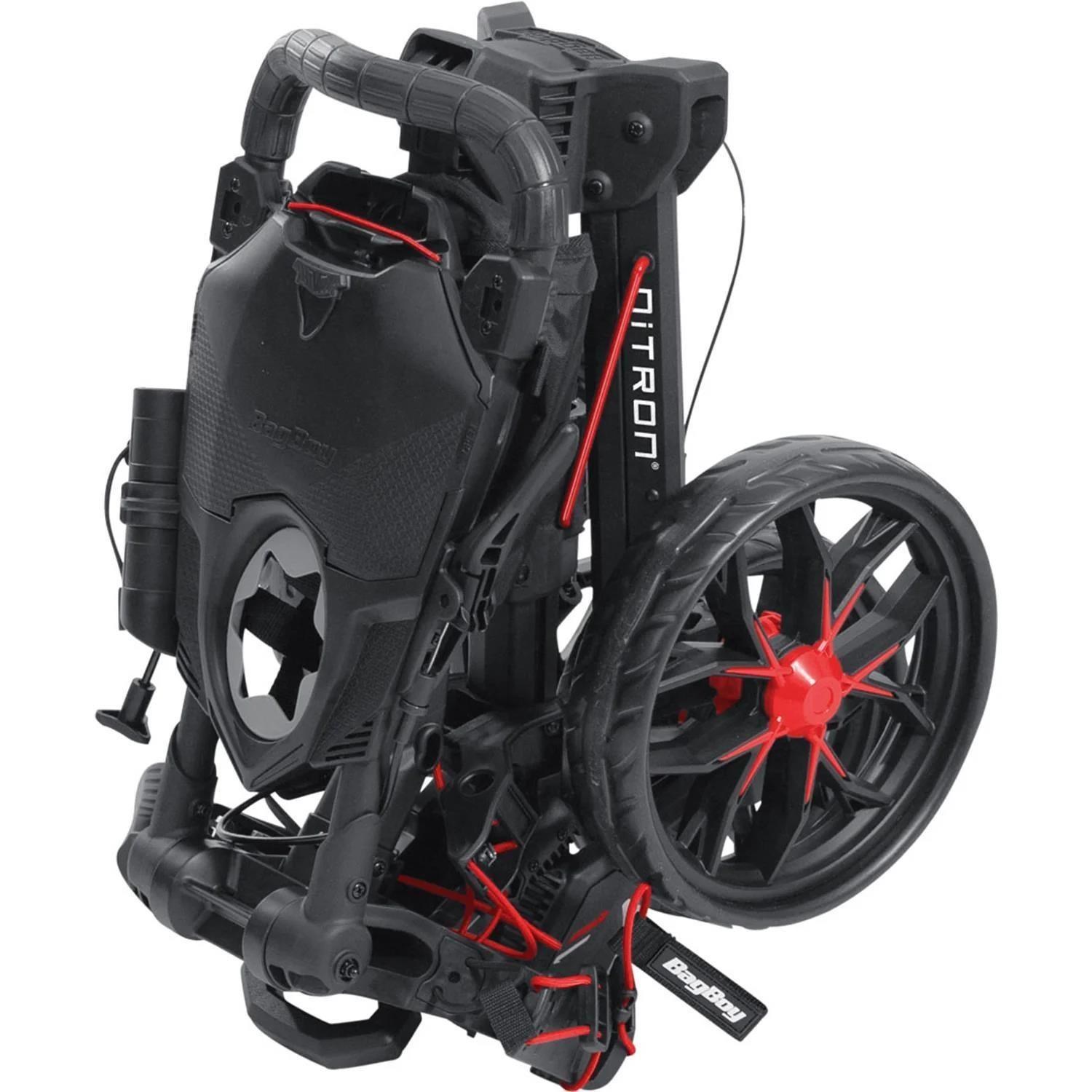 LIMITED - Bag Boy Nitron Golftrolley, skulls
