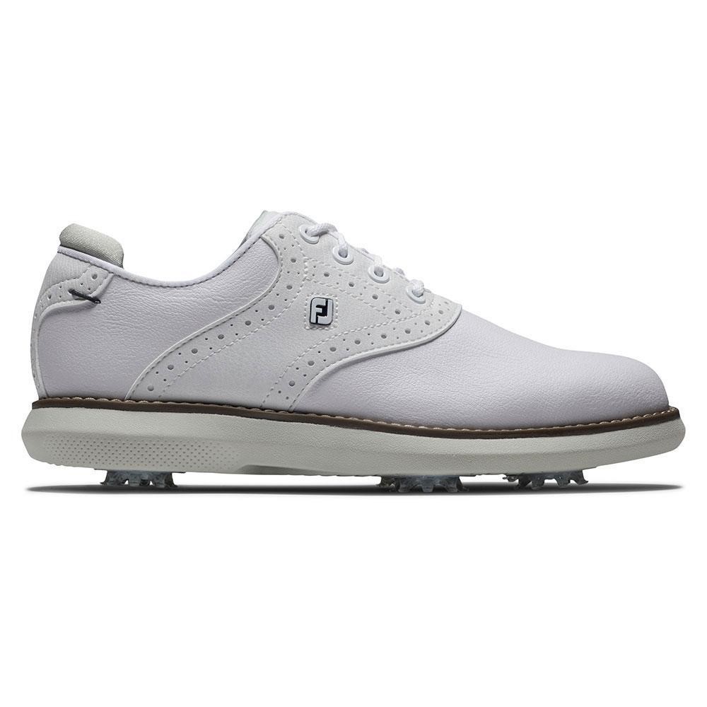 FootJoy Traditions Junior Golfschuhe, weiss/grau