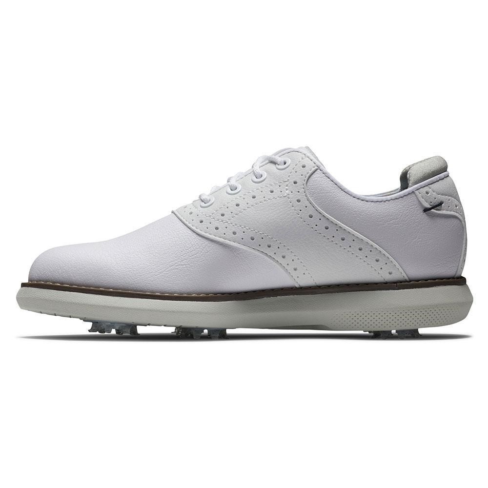 FootJoy Traditions Junior Golfschuhe, weiss/grau