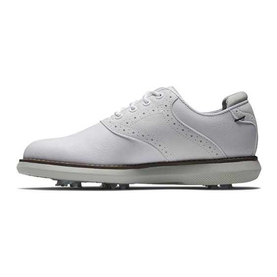 FootJoy Traditions Junior Golfschuhe, weiss/grau