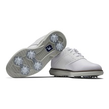 FootJoy Traditions Junior Golfschuhe, weiss/grau