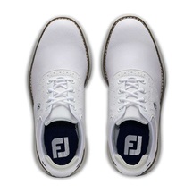 FootJoy Traditions Junior Golfschuhe, weiss/grau