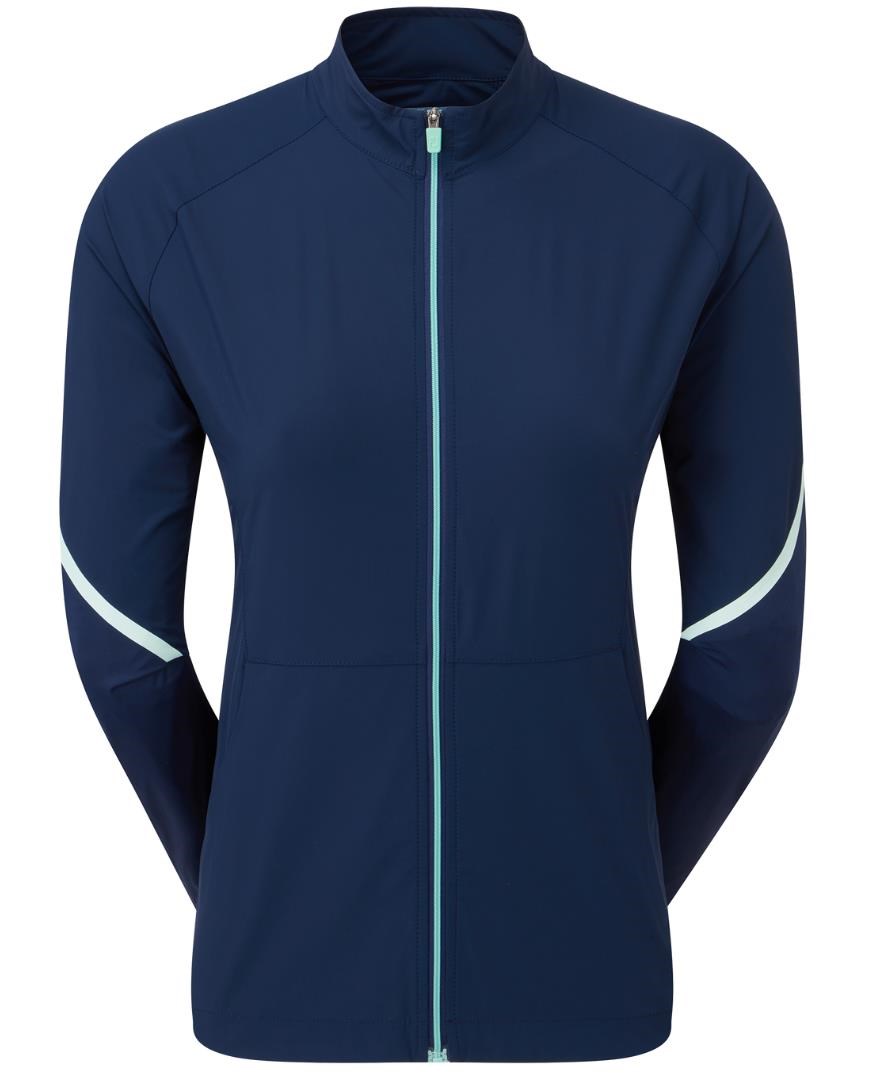 FootJoy Tempo Full-Zip Damenjacke, dunkelblau