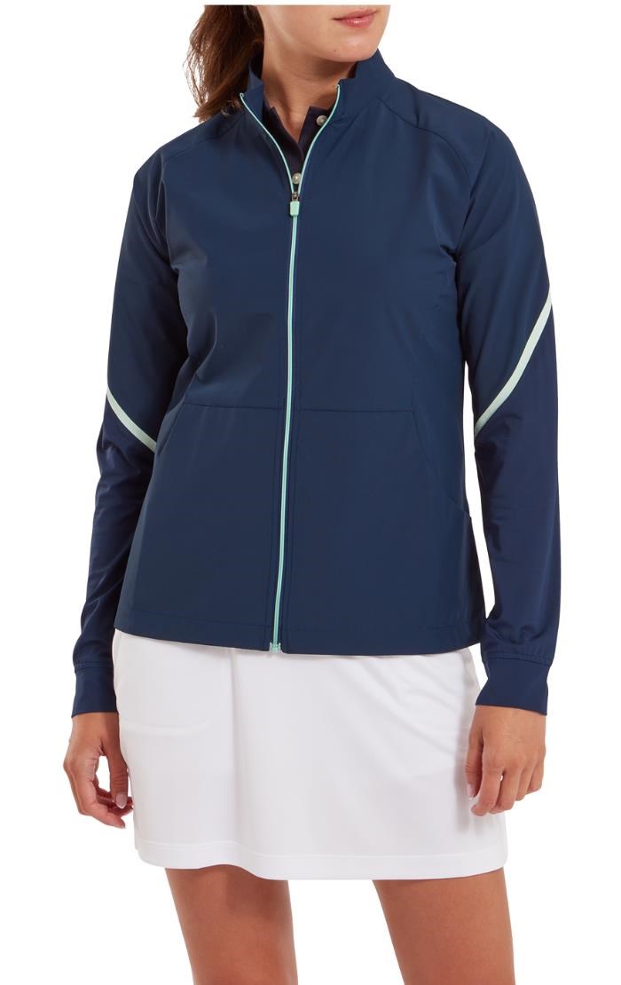 FootJoy Tempo Full-Zip Damenjacke, dunkelblau