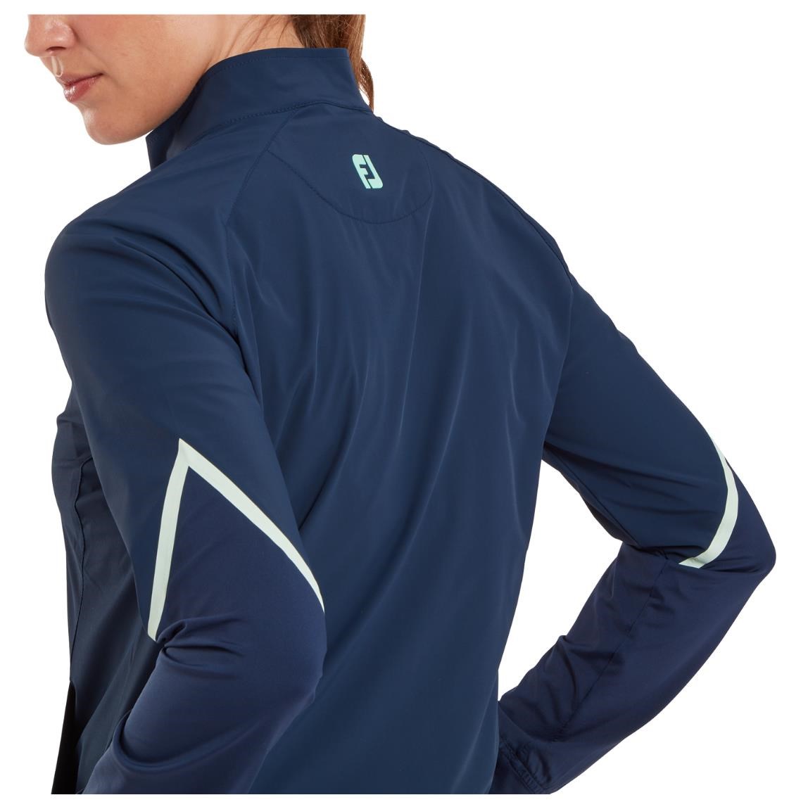 FootJoy Tempo Full-Zip Damenjacke, dunkelblau