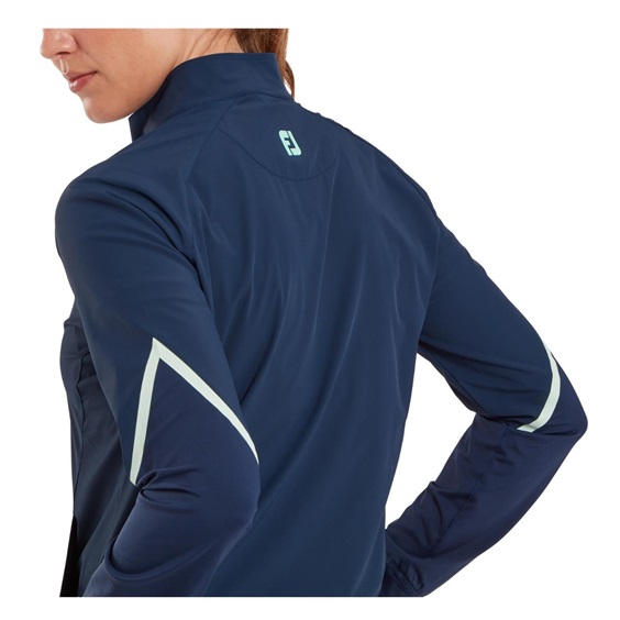 FootJoy Tempo Full-Zip Damenjacke, dunkelblau