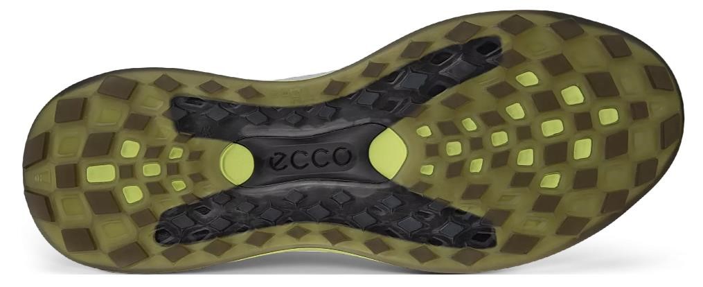 Ecco LT1 Herren Golfschuhe, weiss/gelb