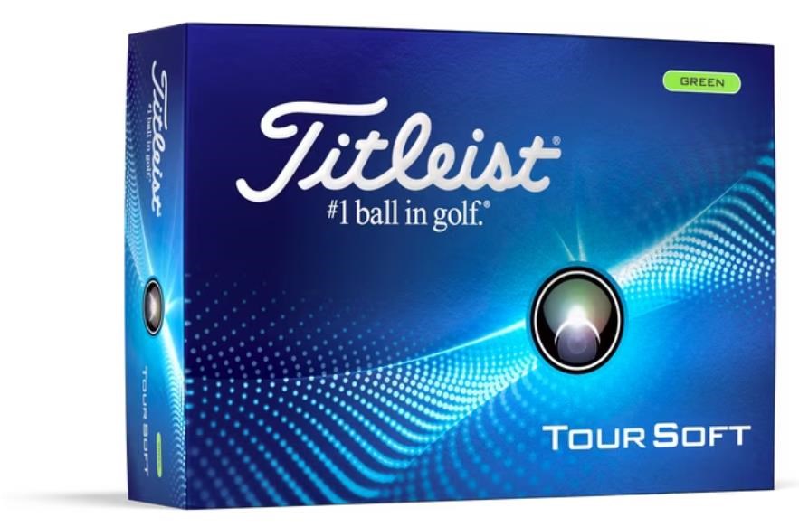 Titleist Tour Soft Golfbälle, grün