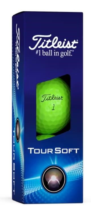 Titleist Tour Soft Golfbälle, grün