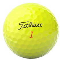 Titleist TruFeel Golfbälle, gelb, 12 Stk.