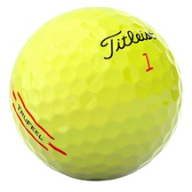 Titleist TruFeel Golfbälle, gelb, 12 Stk.
