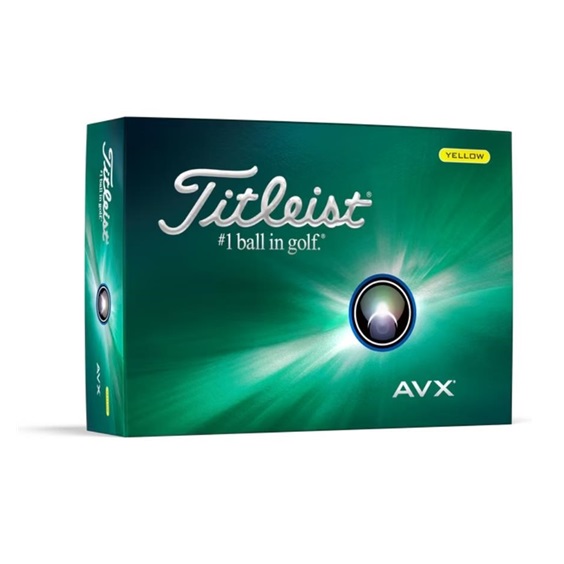 Titleist AVX Golfbälle, gelb