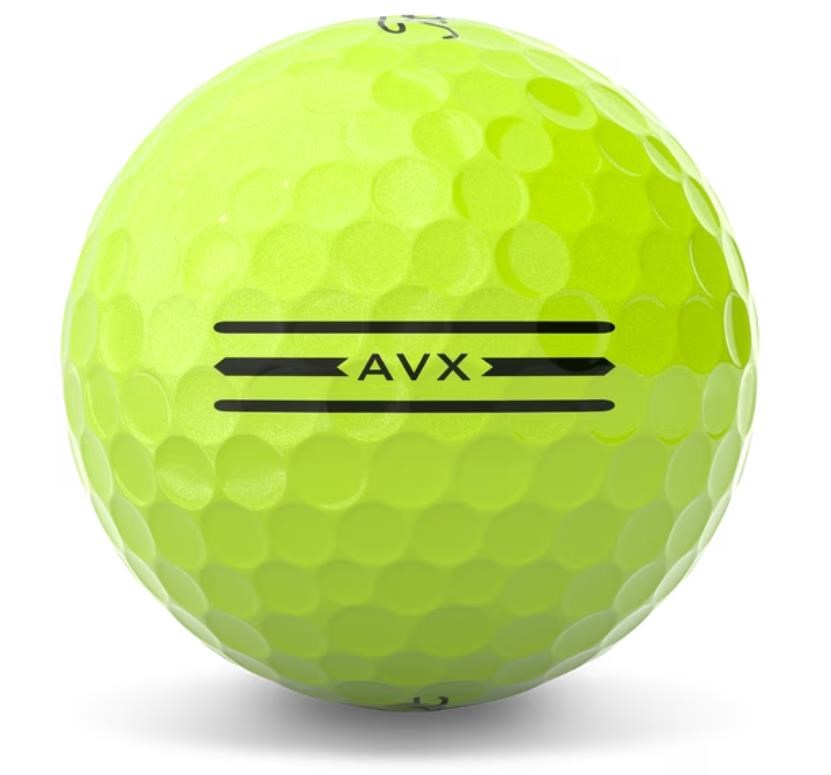 Titleist AVX Golfbälle, gelb