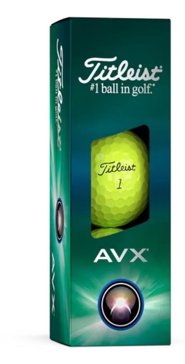 Titleist AVX Golfbälle, gelb