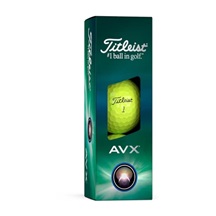 Titleist AVX Golfbälle, gelb