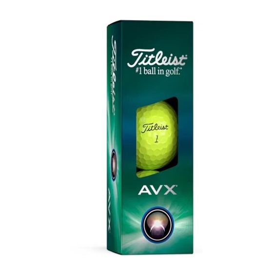 Titleist AVX Golfbälle, gelb