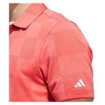 Adidas Textured Herren Poloshirt, preloved scarlet
