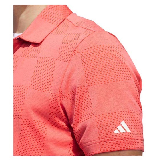 Adidas Textured Herren Poloshirt, preloved scarlet