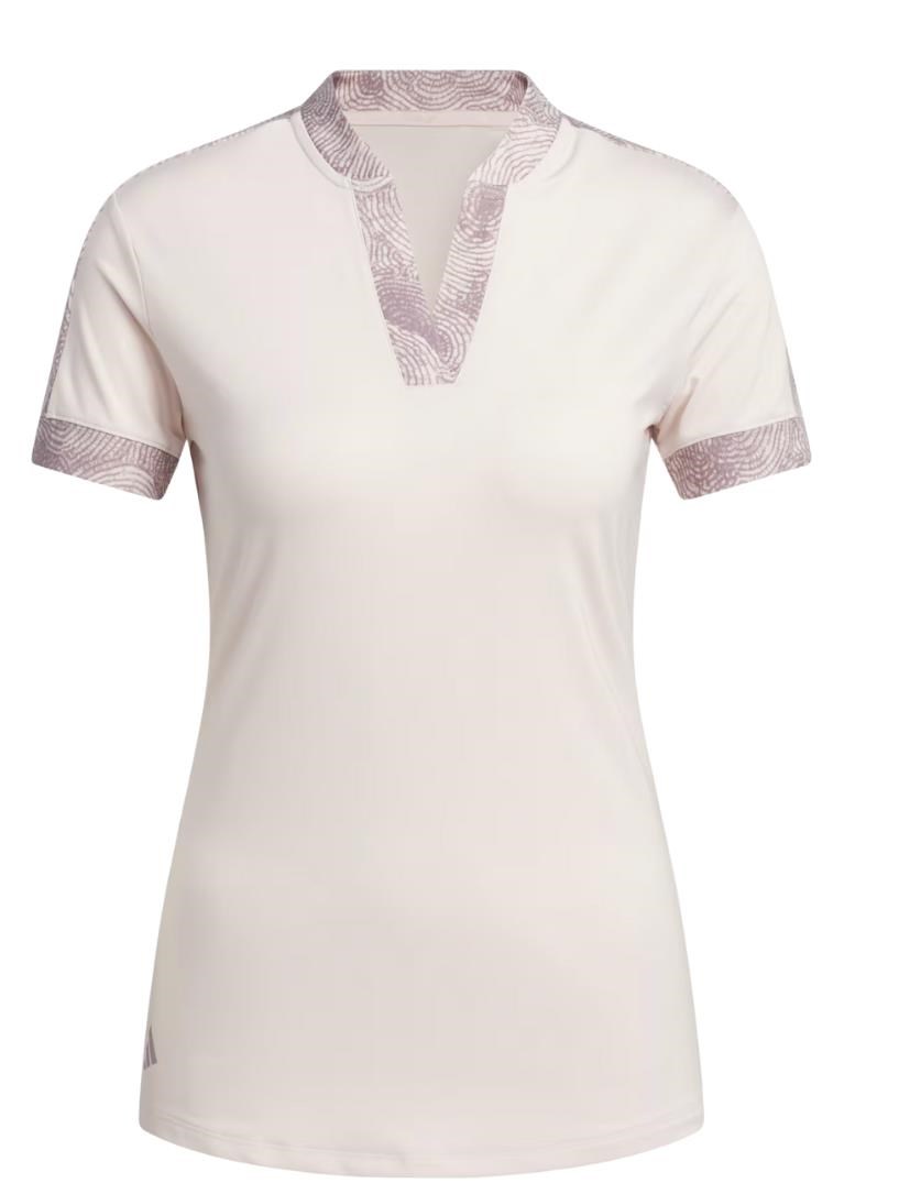 Adidas Ultimate365 Printed Damen Poloshirt, rosa