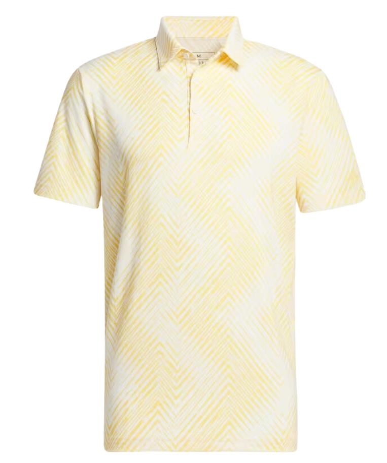 Adidas Ultimate 365 Allover Herren Poloshirt, gelb