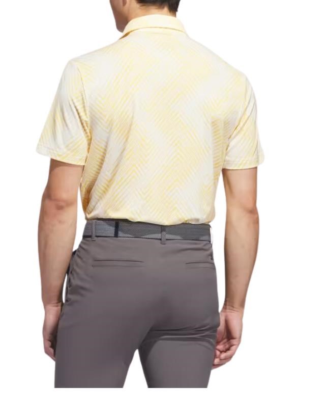 Adidas Ultimate 365 Allover Herren Poloshirt, gelb