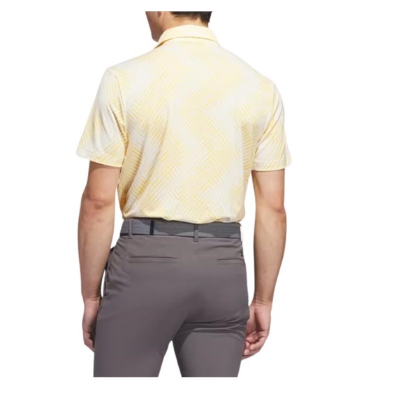Adidas Ultimate 365 Allover Herren Poloshirt, gelb