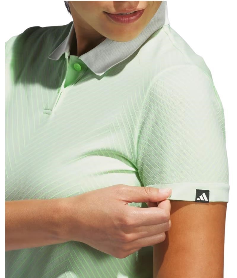 Adidas Ultimate365 Tour PrimeKnit Damen Poloshirt, crystal jade