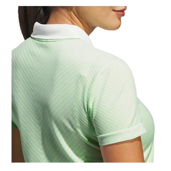 Adidas Ultimate365 Tour PrimeKnit Damen Poloshirt, crystal jade