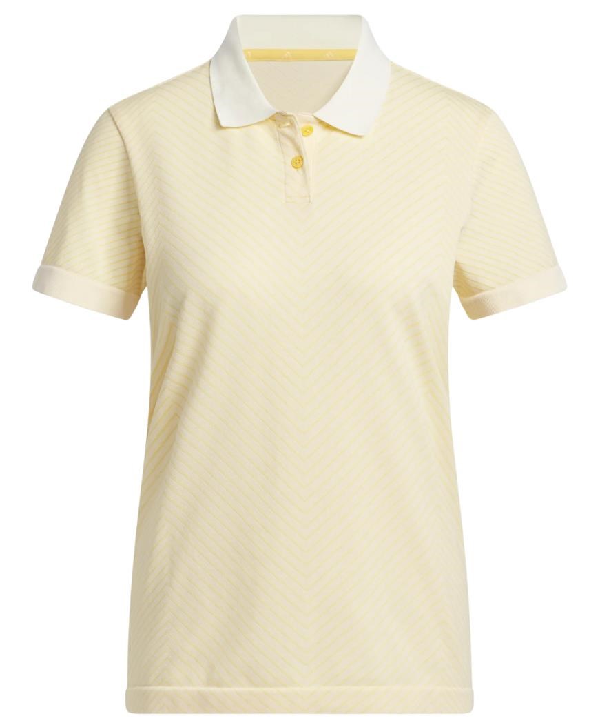 Adidas Ultimate365 Tour PrimeKnit Damen Poloshirt, gelb
