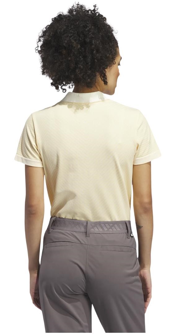 Adidas Ultimate365 Tour PrimeKnit Damen Poloshirt, gelb